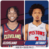 Cleveland Cavaliers Vs. Detroit Pistons Pre Game GIF - Nba Basketball Nba 2021 GIFs