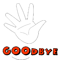 Good Bye Sticker - Good Bye Stickers
