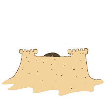 mariby the sea sand castle hide sneaky peeking