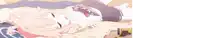 a pink haired anime girl is laying down on the ground
