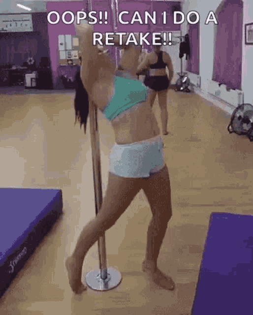 Oops Pole Dance Gif Oops Pole Dance Fail Discover And Share Gifs