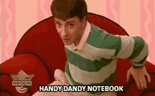 Blues Clues Notes GIF - Blues Clues Notes Handy Dandy Notebook GIFs