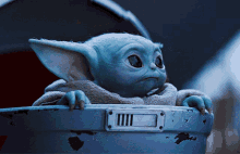 Baby Yoda Sad GIF