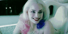 Smile Harley Quinn GIF - Smile Harley Quinn Suicide Squad GIFs