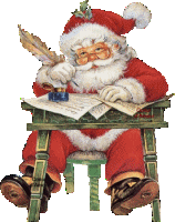 Jön A Mikulás Santa Claus Sticker