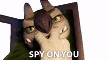 spy on you aaarrrgghh trollhunters tales of arcadia i have my eyes on you ill watch you