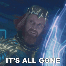 It'S All Gone King Nereus GIF - It'S All Gone King Nereus Aquaman And The Lost Kingdom GIFs