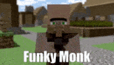 Funky Monk Villager GIF - Funky Monk Villager GIFs