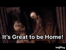 It'S Great To Be Home The Nightmare Before Christmas GIF - It'S Great To Be Home The Nightmare Before Christmas I'M Home GIFs