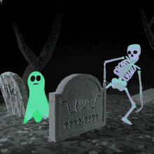 skeleton ghost pass through