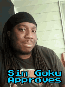 Sin Goku Approves Approval GIF - Sin Goku Approves Sin Goku GIFs