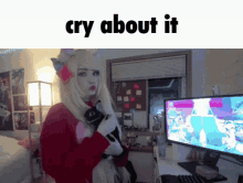 Emiru Cry About It GIF - Emiru Cry About It Cry About It Meme GIFs
