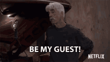 Be My Guest You Try GIF
