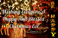 Christmas Eve Be Happy GIF - Christmas Eve Be Happy GIFs