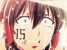 nanbaka anime crying cry in tears