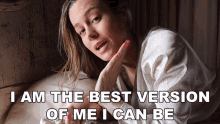 I Am The Best Version Of Me I Can Be Brie Larson GIF - I Am The Best Version Of Me I Can Be Brie Larson Im Doing My Best GIFs