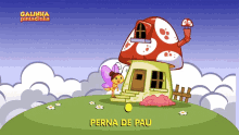 Perna De Pau Olho De Vidro Mushroom House GIF