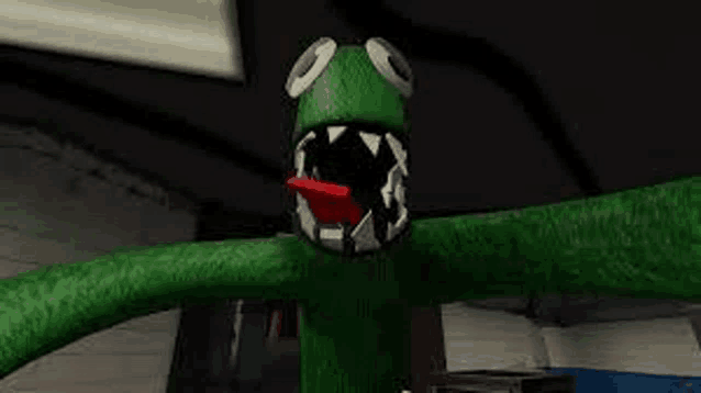 RAINBOW FRIENDS New Update ALL JUMPSCARES GREEN 