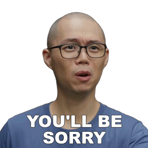 Youll Be Sorry Chris Cantada Sticker - Youll Be Sorry Chris Cantada Chris Cantada Force Stickers