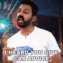 I Heard You Give Car Advice Faisal Khan GIF