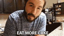 Eat More Cake Hungry GIF - Eat More Cake Hungry Dessert GIFs
