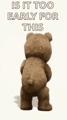 Ted Shake Too Early For This GIF - Ted Shake Too Early For This GIFs