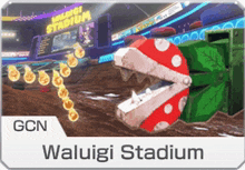 Gcn Waluigi Stadium Mario Kart GIF - Gcn Waluigi Stadium Waluigi Stadium Mario Kart GIFs