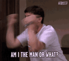Am I The Man Or What Confident GIF - Am I The Man Or What Confident Happy GIFs