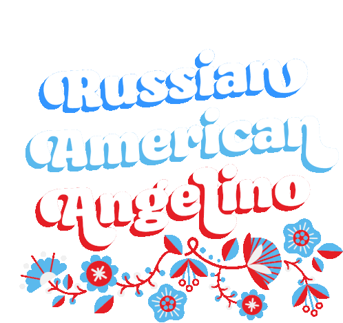 Russian Dtla Sticker - Russian Dtla Angelino Stickers