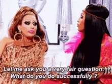 successful bianca fair question drag queen