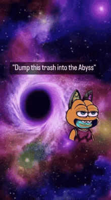 Dump This Trash Into The Abyss GIF - Dump This Trash Into The Abyss GIFs
