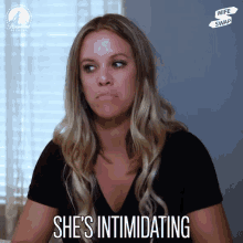 Shes Intimidating Irritated GIF - Shes Intimidating Irritated Frustrated GIFs