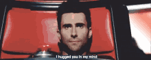 Adam Levine Hugged You In My Mind GIF - Adam Levine Hugged You In My Mind Love GIFs