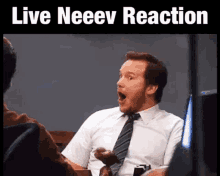 Neeev Chris Pratt GIF - Neeev Chris Pratt Live Reaction GIFs