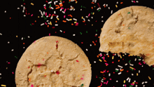 crumbl cookies confetti cookie cookies fast food