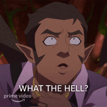 What The Hell Scanlan Shorthalt GIF - What The Hell Scanlan Shorthalt The Legend Of Vox Machina GIFs