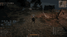 a screenshot of a video game shows a red flame coming out of the ground