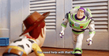 Toy Story Buzz Lightyear GIF - Toy Story Buzz Lightyear You Need Help With That GIFs