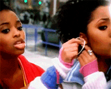 Taking Off Earrings To Fight GIF