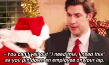 the office christmas jim and