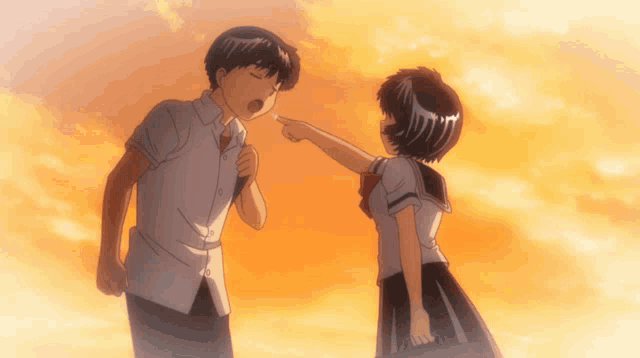 Mysterious Girlfriend X- Urabe Throws up Drool on Make a GIF