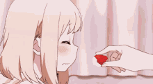 Anime Strawberry GIF - Anime Strawberry Eat GIFs