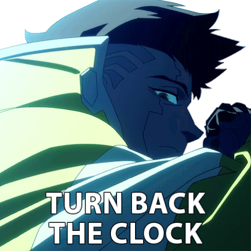 Turn Back The Clock David Martinez Sticker - Turn Back The Clock David Martinez Cyberpunk Edgerunners Stickers