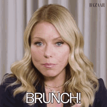 brunch kelly ripa harpers bazaar breakfast and lunch time to eat