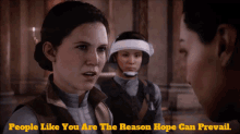Star Wars Leia Organa GIF - Star Wars Leia Organa People Like You Are The Reason Hope Can Prevail GIFs