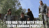 Garbage People Negan GIF - Garbage People Negan Rick Grimes GIFs