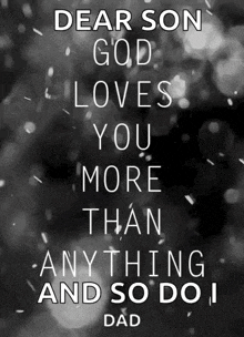 God Loves You More Than Anything Snow GIF - God Loves You More Than Anything Snow Dear Son GIFs