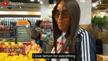 Lemon Naomi Campbell GIF - Lemon Naomi Campbell Grocery Shopping GIFs