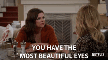 You Have The Most Beautiful Eyes Tiffani Thiessen GIF