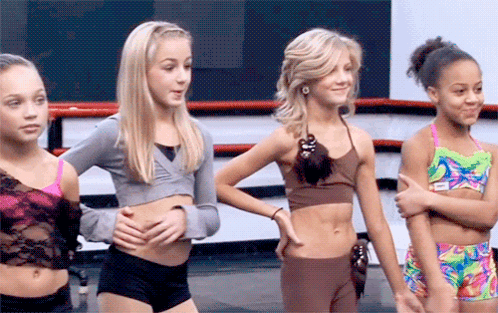 best friends dance moms gif